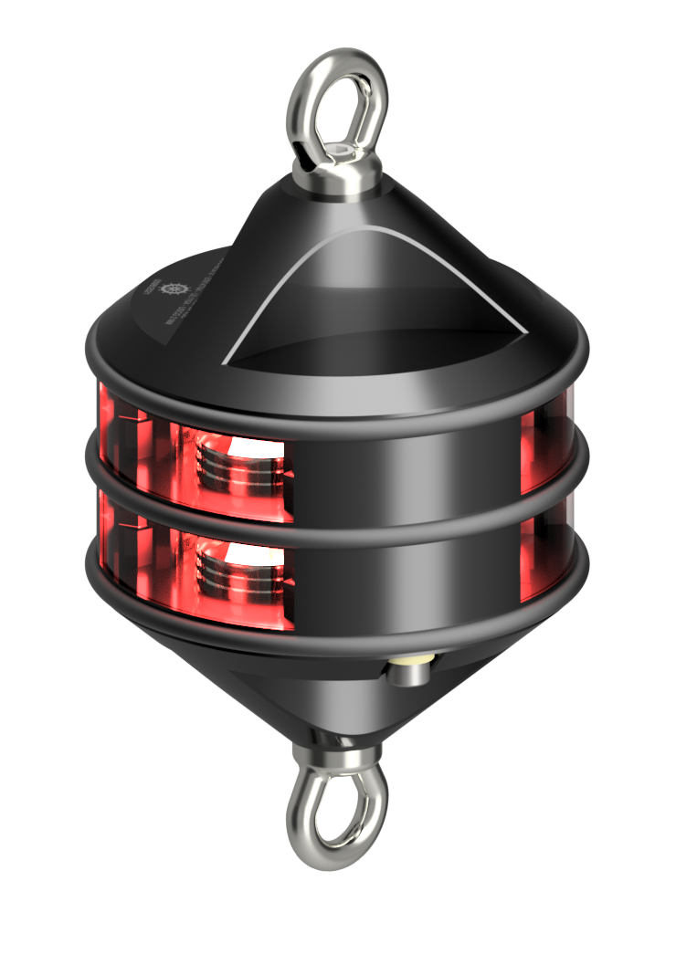 3nm 360° Red Double, hoist, black anodized 3nm 360° Red Double, hoist, black anodized